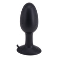 Medium unisex butt plug by Seven Creations, featuring a smooth design and comfortable grip for enhanced pleasure.