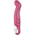 Satisfyer Pro Petting Hippo rechargeable G-spot vibrator in a playful hippo design, showcasing its soft contours and flexible body.