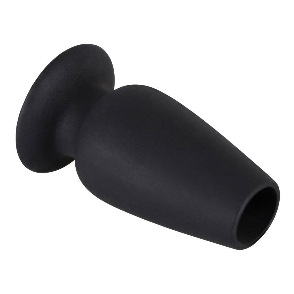 You2Toys Lust Tunnel Plug Medium, a sleek silicone plug with a hollow center for added sensation and comfort.