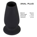 Medium Lust Tunnel Plug by You2Toys, featuring a sleek design and a smooth, tapered shape for comfortable use.