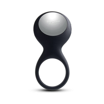 Svakom Tyler vibrating ring in sleek design, showcasing its soft silicone texture and ergonomic shape for comfort.