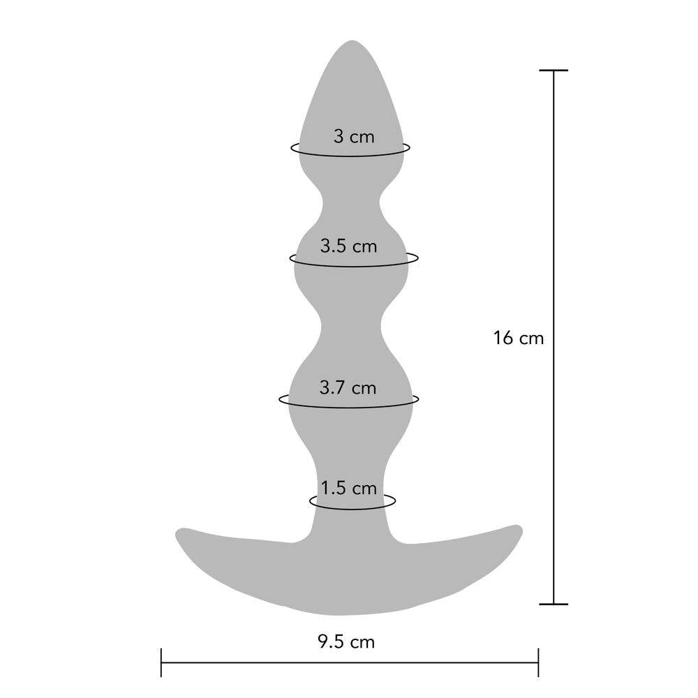 ToyJoy Buttocks Den bold vibrating butt plug with a sleek design and soft texture, perfect for intimate pleasure.