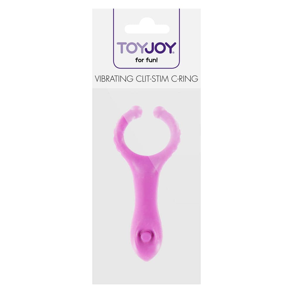 ToyJoy Vibrerande ClitStim CRing in a vibrant color, designed for enhanced pleasure and stimulation.