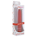 ToyJoy Diamond Red Superbe Mini Vibrator with a sleek design and shimmering finish, perfect for discreet pleasure.