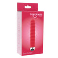 ToyJoy Happiness Screw Me Higher Vibe in vibrant colors with a textured design for enhanced pleasure.