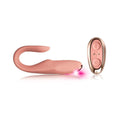 Rocks Off Two Vibe in pink, showcasing its flexible design and dual vibrating ends for enhanced pleasure.