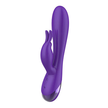 Xocoon Unlimited Love GSpot Rabbit Vibrator in a vibrant pink design showcasing dual stimulation features.