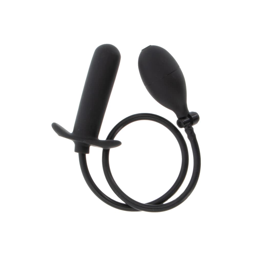 Hidden Desire Extreme Starter inflatable smooth plug in soft silicone with rounded tip and flexible design.