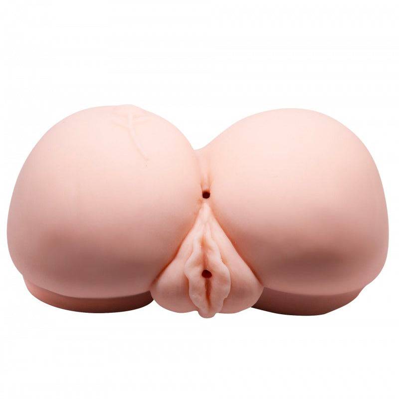 Hidden Desire Bangers Big Ass Banger flesh vibrating masturbator with realistic texture and ergonomic design.