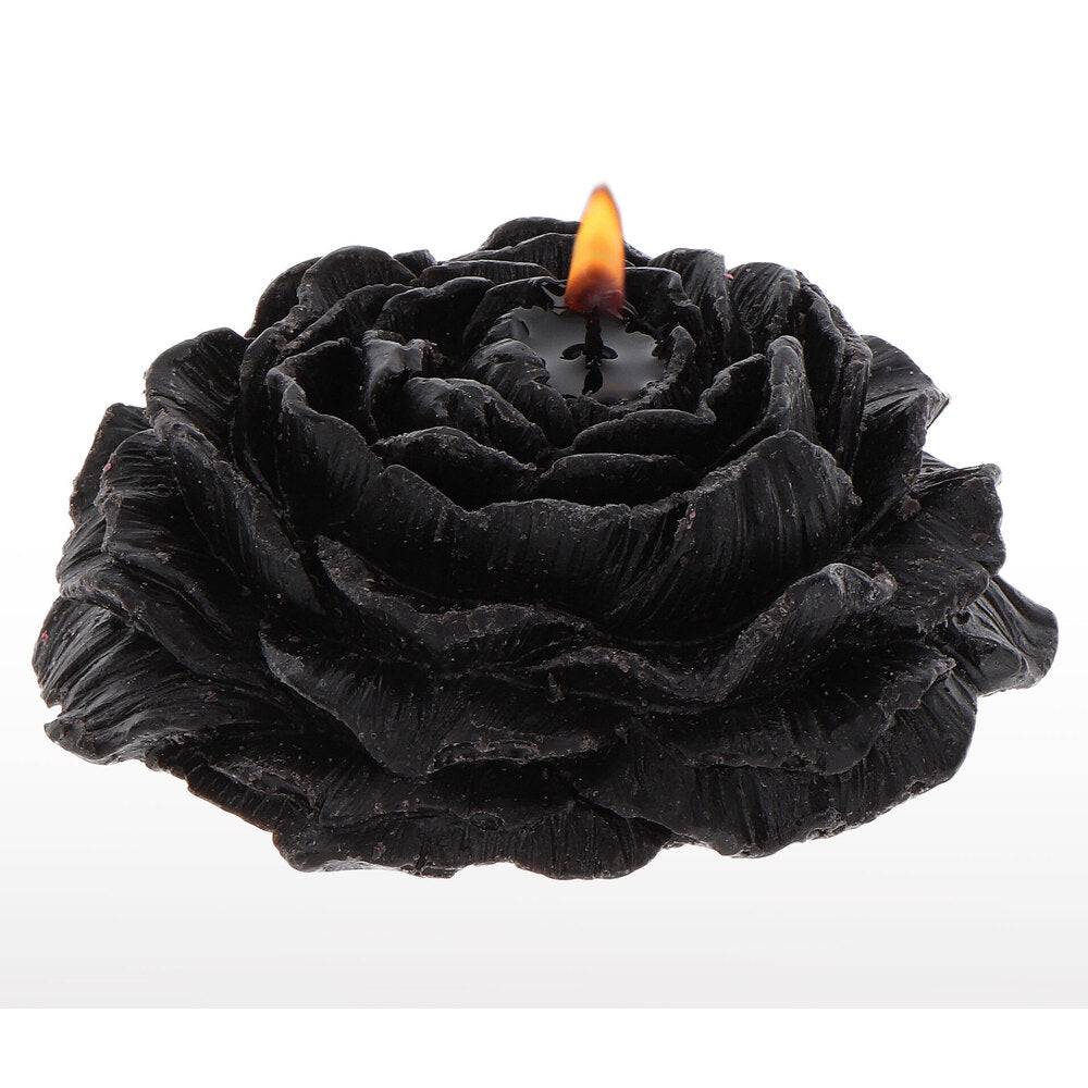 Taboom 2 Rose Bondage-ljus in elegant glass holders with pink and white candles, ideal for romantic settings.