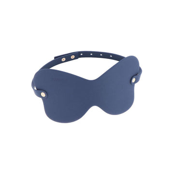 Taboom silicone eye mask in soft black, designed for comfortable sleep and light blocking.