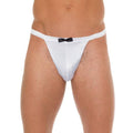 Rimba men's waiter G-string featuring sheer fabric and adjustable side ties for a comfortable fit.