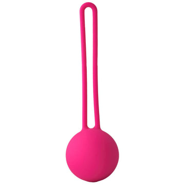 Pink Flörtar konboll by Dream Toys, featuring a textured surface and playful design for engaging fun.