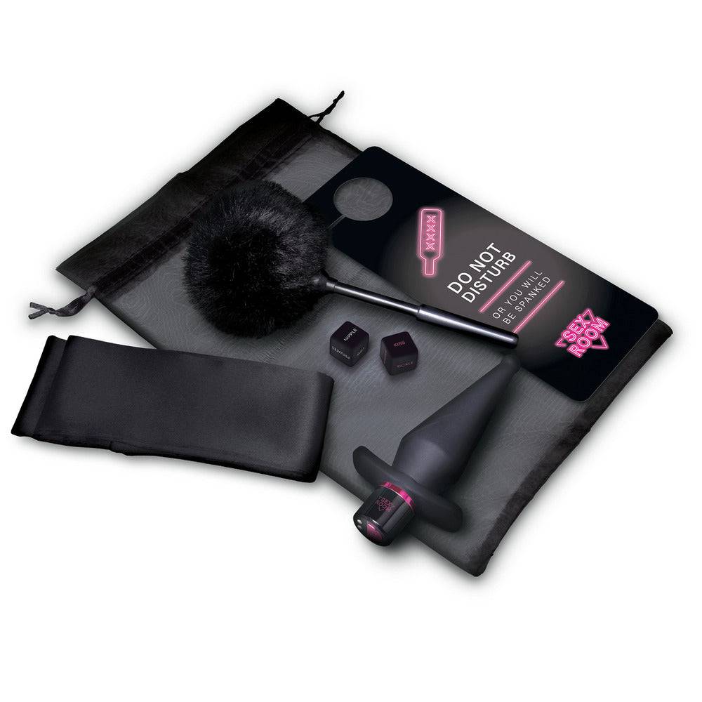 Dream Toys Sexrum Anal Play Kit featuring various body-safe toys for intimate exploration and pleasure.