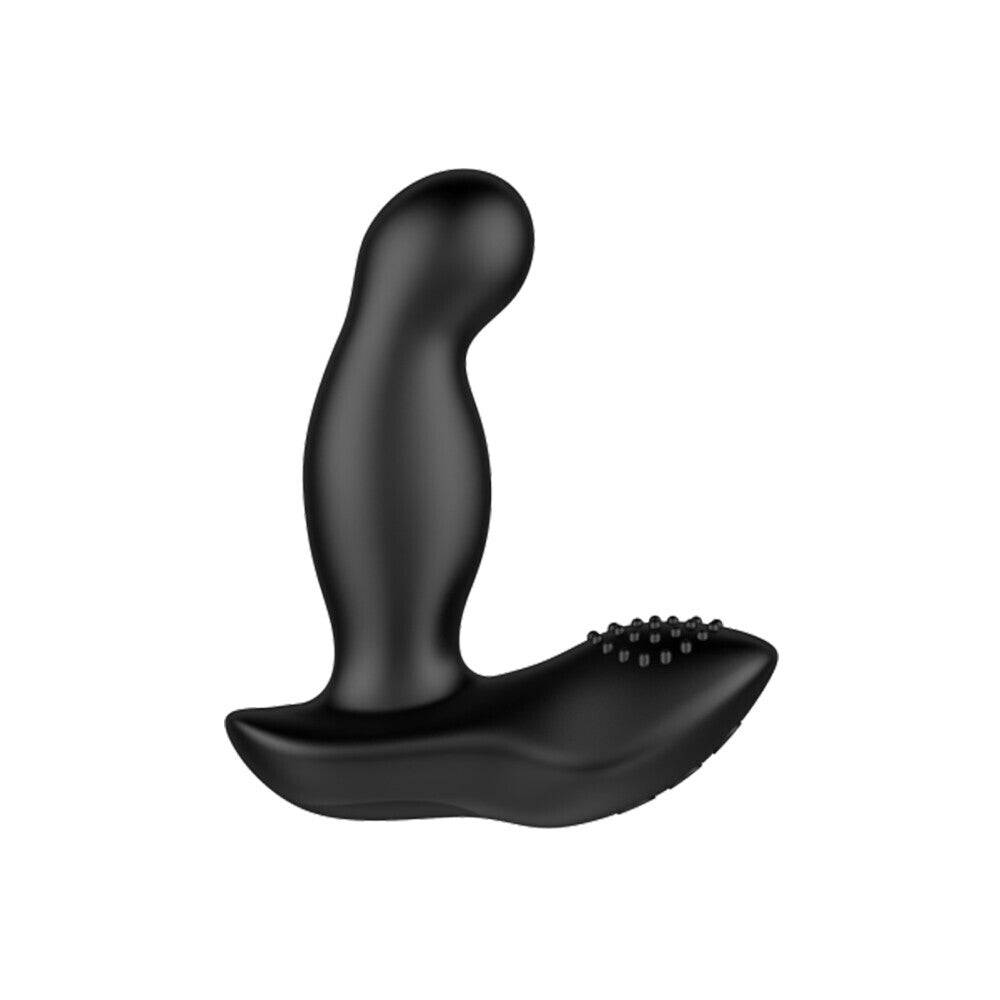 Nexus Boost rechargeable inflatable prostate massager with ergonomic design and smooth silicone texture.
