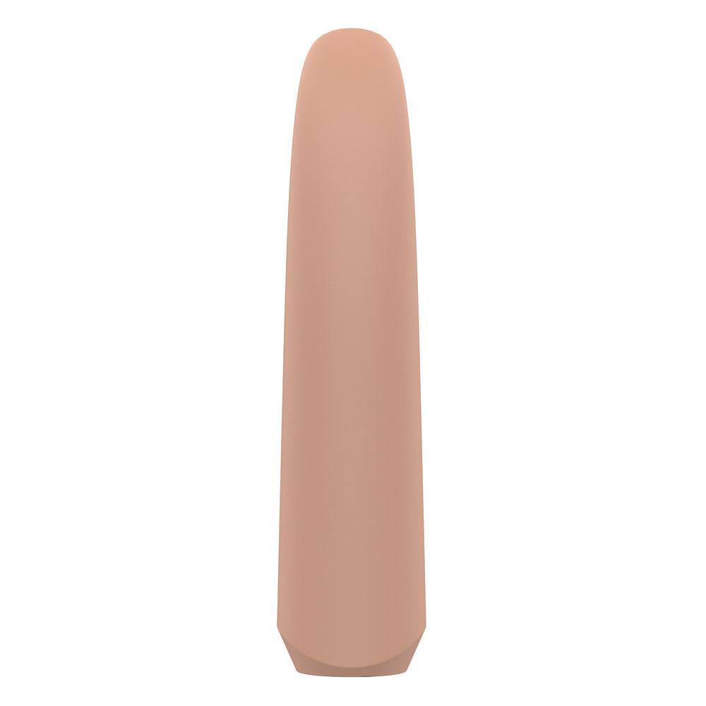 Nude Laurel Mini Travel Massageapparat by Dream Toys, compact design with ergonomic shape for easy handling and relaxation.