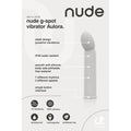Nude Aulora Mini GSpot Vibrator by Dream Toys, featuring a sleek design and ergonomic shape for targeted stimulation.