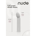 Nude Dream Toys Aulora Mini G-Spot Vibrator featuring a sleek design and ergonomic shape for targeted stimulation.