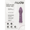 Nude Jade Mini Torp Vibrator by Dream Toys, showcasing a sleek, ergonomic design with a smooth surface and gentle curves.