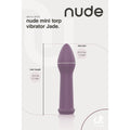 Nude Jade Mini Torp Vibrator by Dream Toys, featuring a sleek design and soft curves for intimate pleasure.