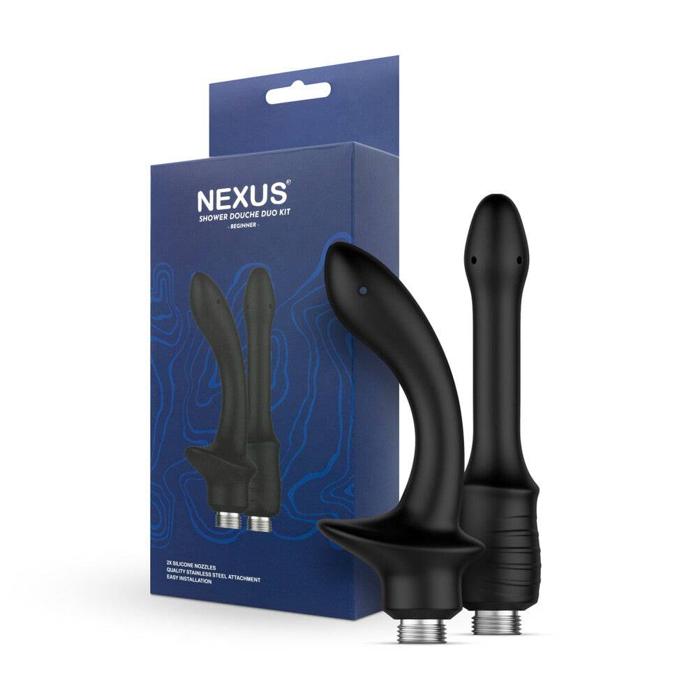 Nexus Dusch Douche Duo Kit for beginners, featuring two shower attachments and ergonomic design for easy use.