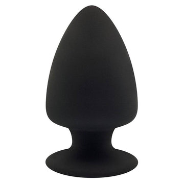 Silexd Premium Silicone Medium Butt Plug with smooth design and tapered tip for comfortable use.