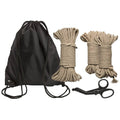 Doc Johnson Kink Bind And Tie Initiation 5-piece hemp rope kit displayed on a neutral background.