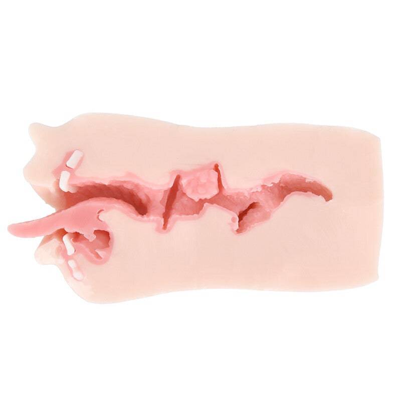 Utensil Race Magiska ögon Sanningens mun, a soft masturbator with intricate detailing and a lifelike design.