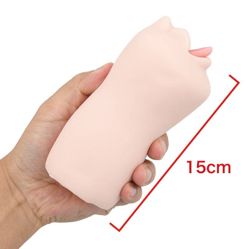 Utensil Race Magiska ögon Sanningens mun soft masturbator with realistic texture and design for enhanced pleasure.