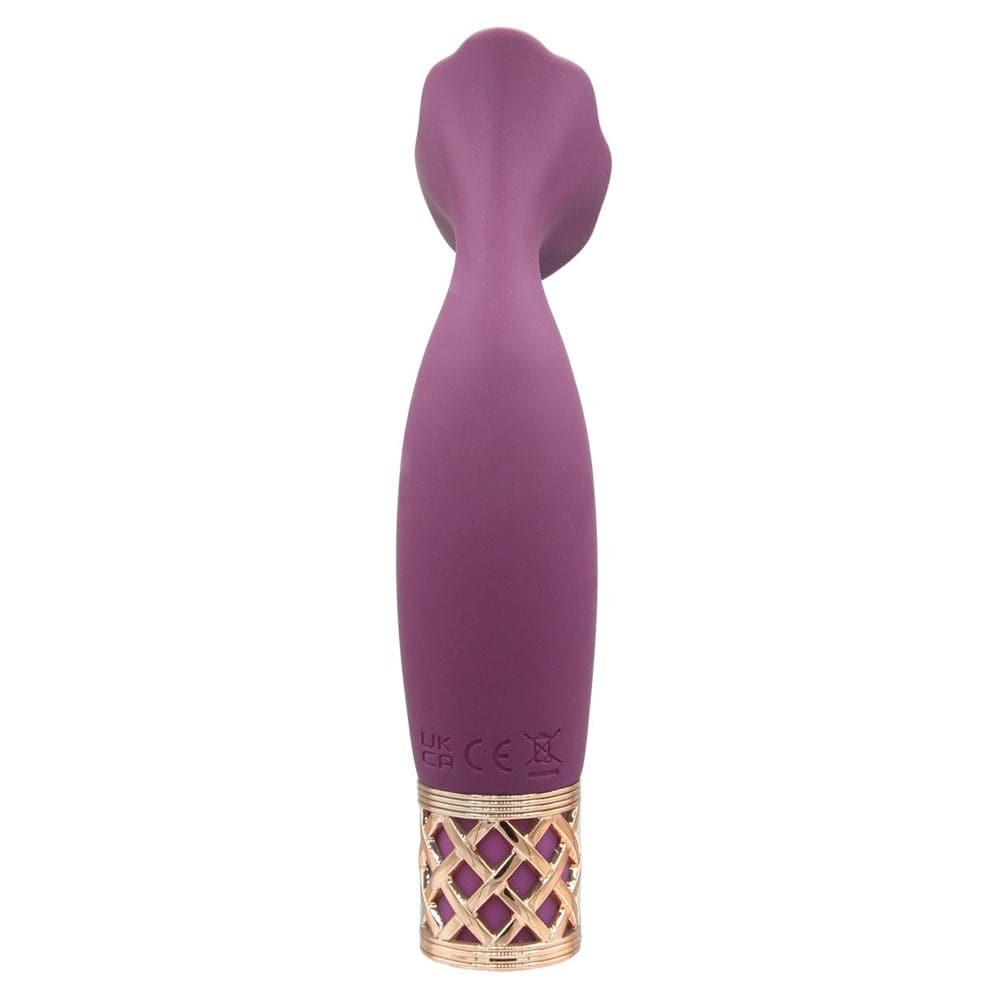 Pillow Talk Secrets Passion Mini Massageapparat by BMS Enterprises, featuring a compact design and soft-touch surface.