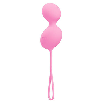 OVO Kärleksbollar in pink, featuring a smooth surface and rounded design, perfect for intimate enjoyment.