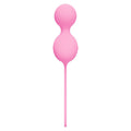 OVO Kärleksbollar Rosa in elegant design, showcasing smooth silicone texture and vibrant pink color.