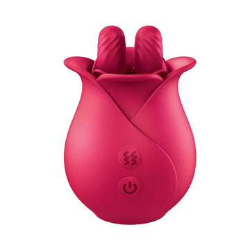 Nasswalk Toys ClitTastic Tulip Finger Massager in vibrant color with ergonomic design for enhanced pleasure.