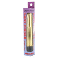 Seven Creations Lady Finger Mini Vibrator in gold with a sleek design and compact size for discreet use.