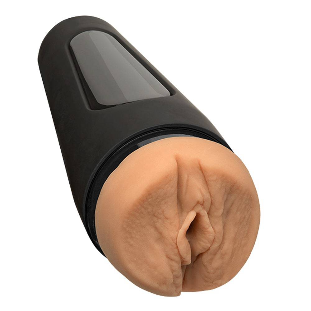 Doc Johnson Flickor av sociala medier ana.lorde pussy masturbator in realistic skin tone with textured interior design.