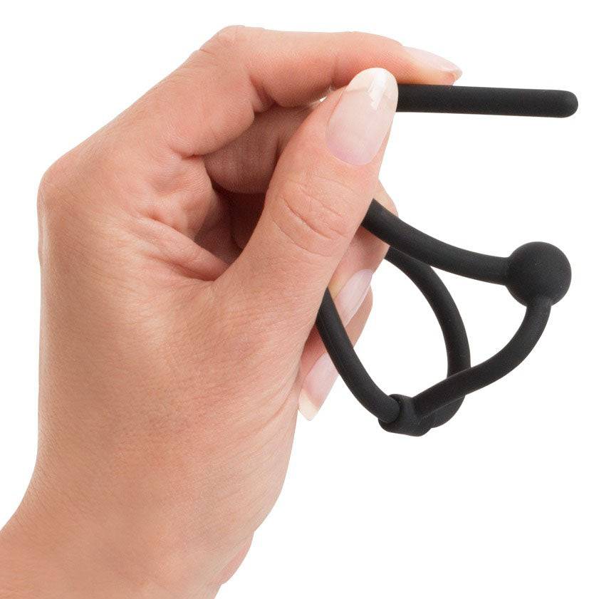 You2Toys Penisplugg with glans ring, showcasing sleek design and functional details for intimate play.