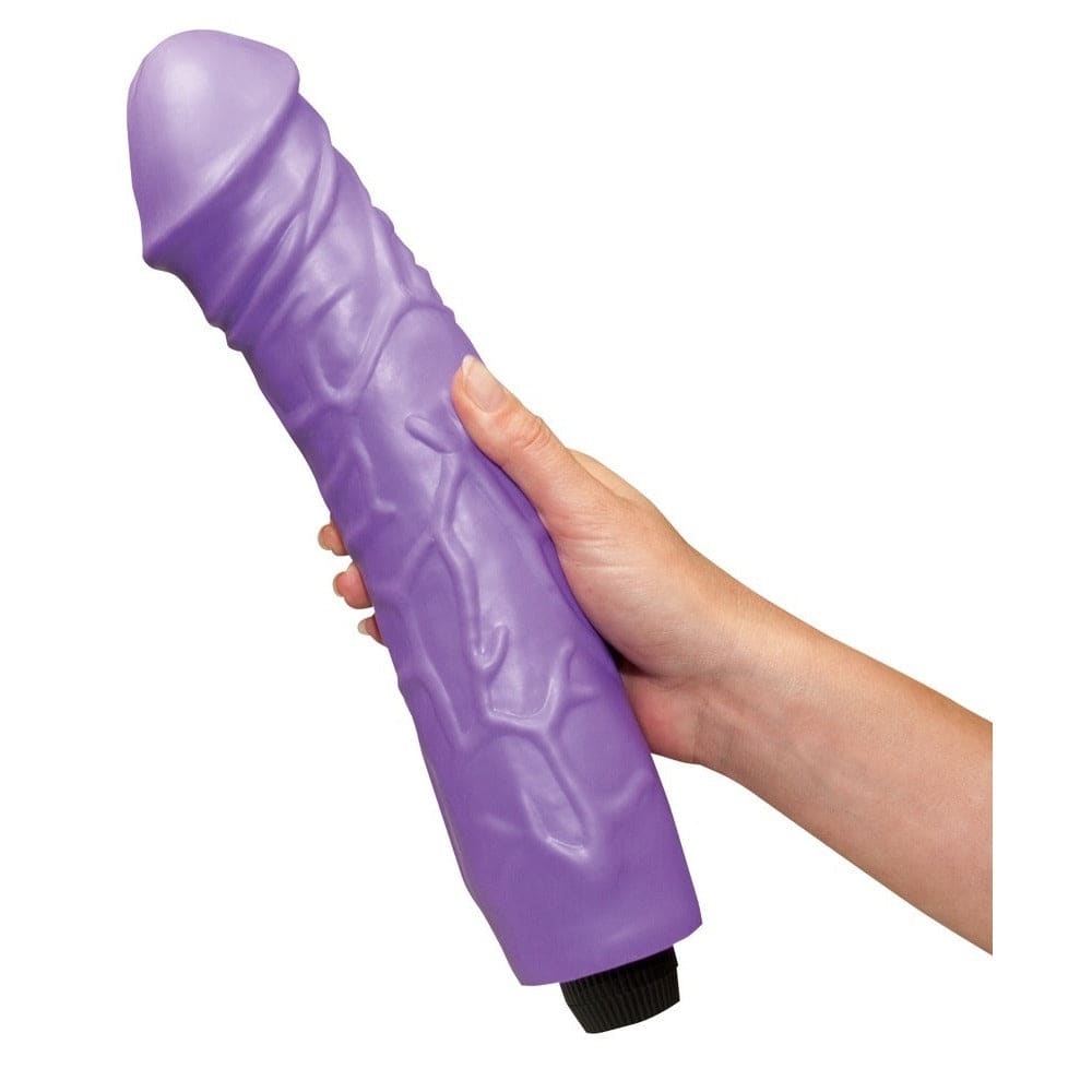 You2Toys Queeny Love Giant Lover Vibrator in vibrant pink, featuring a sleek design and textured surface for enhanced pleasure.
