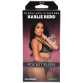Doc Johnson Signature Strokers Karlie Redd Pocket Pussy in sleek design with realistic texture and ergonomic shape.