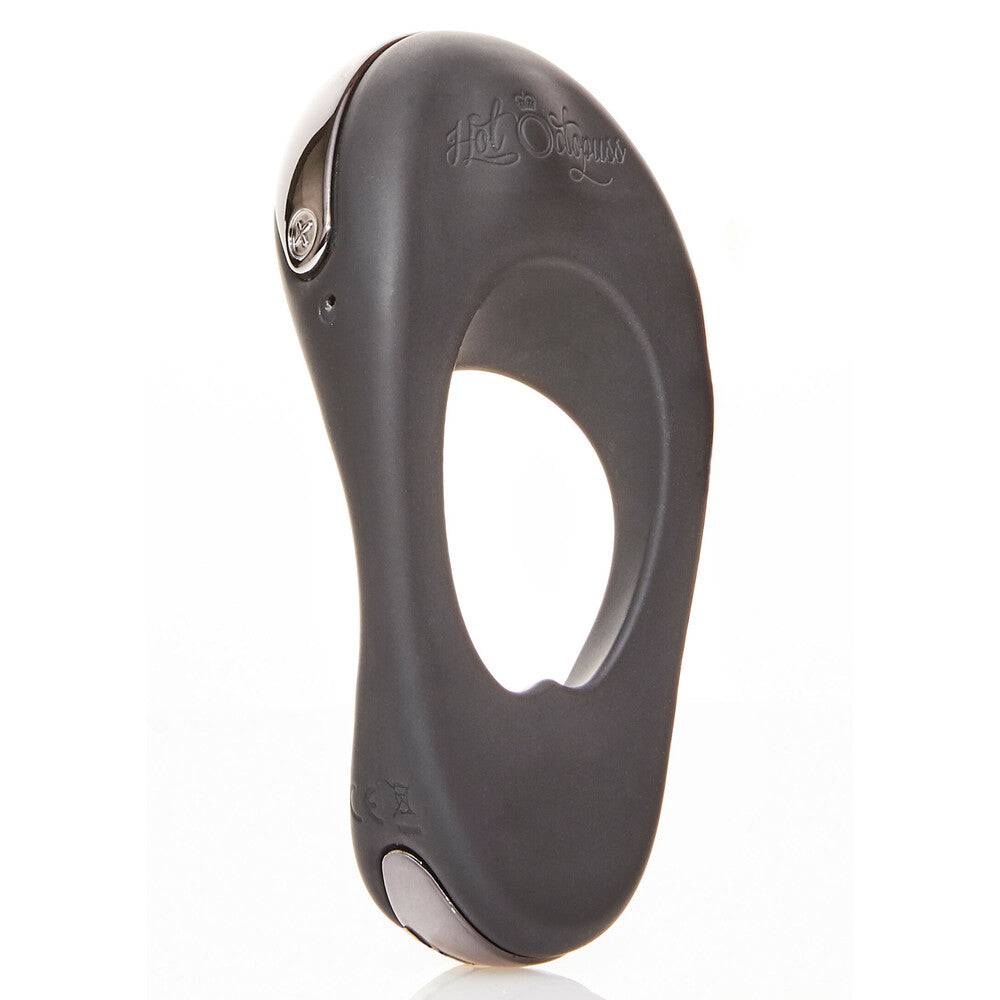 Hot Octopuss Atom Plus vibrating cock ring with textured design and adjustable features for enhanced pleasure.