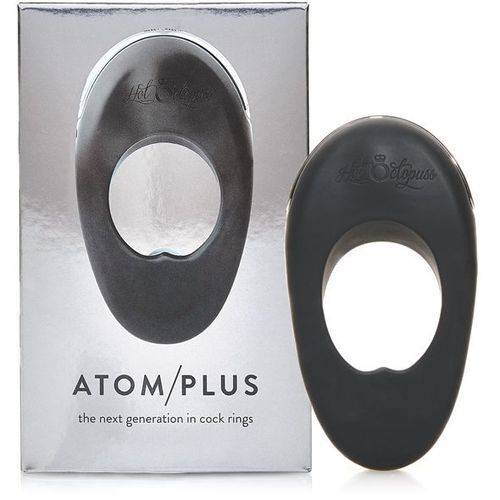 Hot Octopuss Atom Plus vibrating cock ring with textured design and adjustable fit for enhanced pleasure.