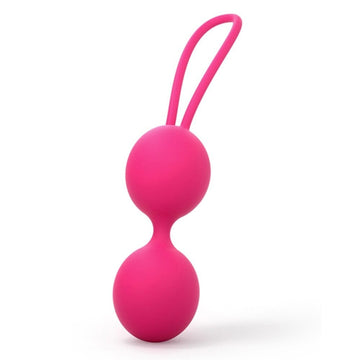 Dorcel Soft Touch Geisha double balls in pink, featuring a smooth surface and ergonomic design for pleasure.