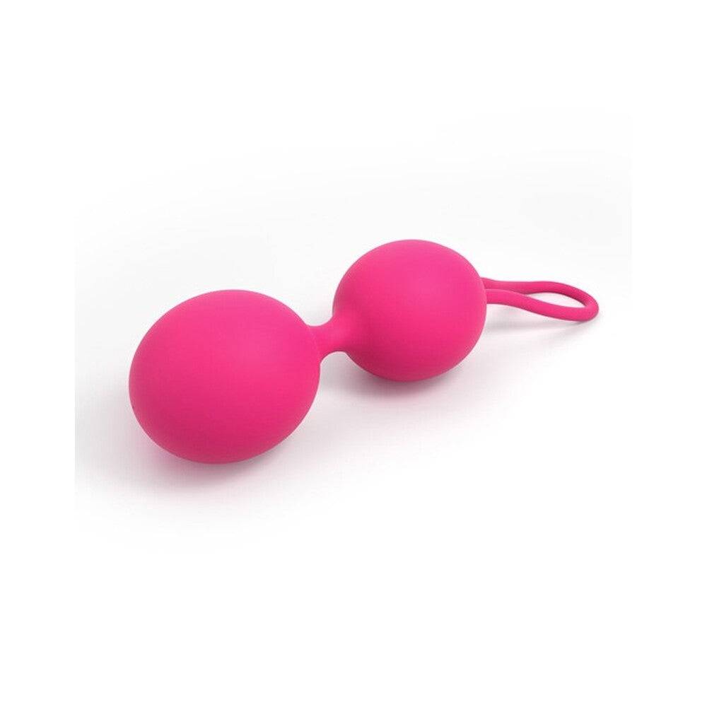 Dorcel Soft Touch Geisha double balls in pink, featuring a smooth, ergonomic design for enhanced pleasure.