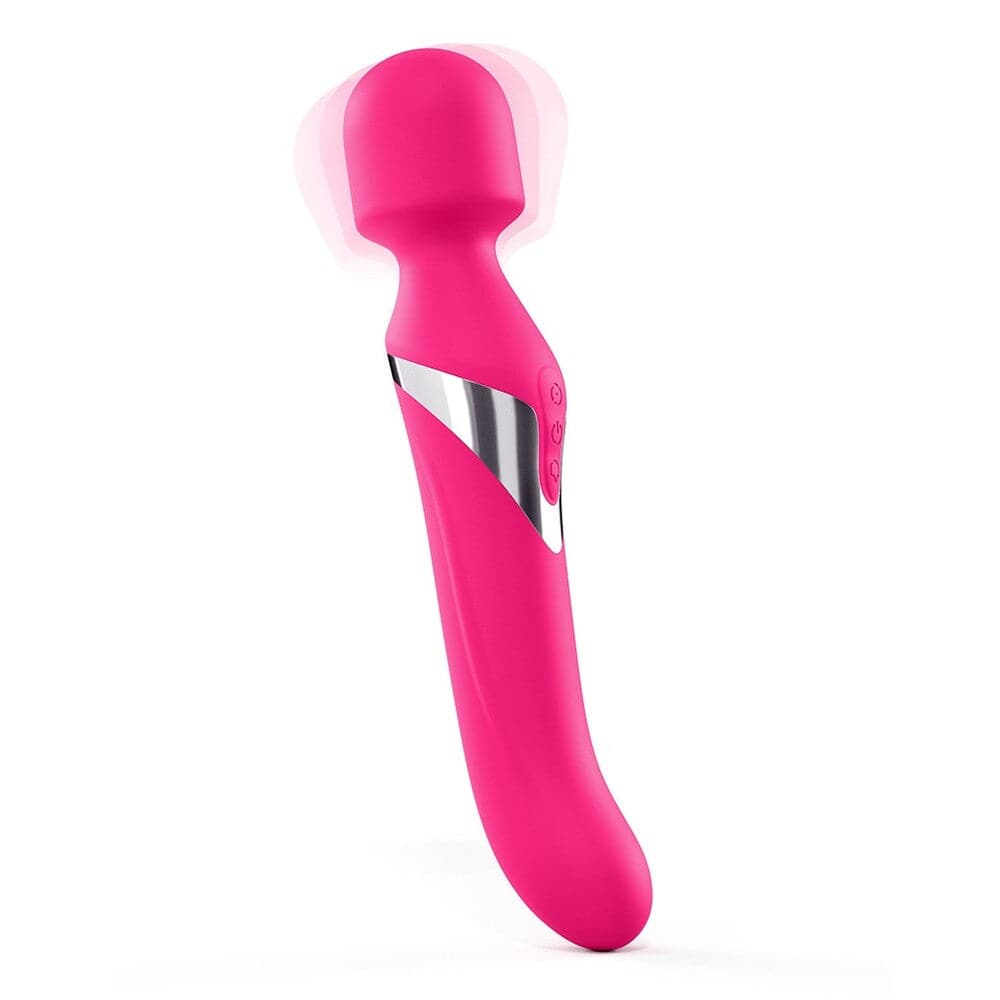 Dorcel Dual Orgasms Stav, a sleek, dual-ended pleasure device with ergonomic design and soft silicone texture.