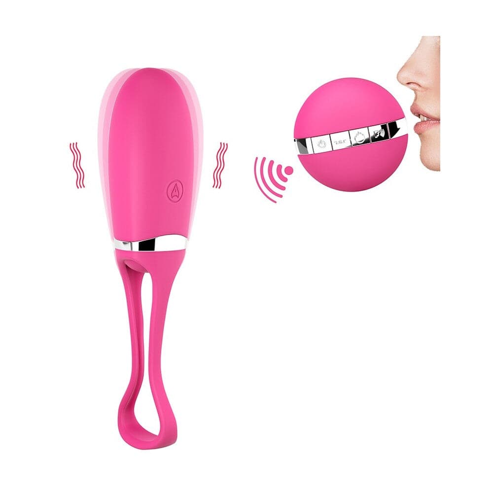 Dorcel Secret Delight remote-controlled vibrating egg in a sleek design, showcasing its smooth surface and vibrant color.