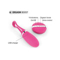 Dorcel Secret Delight remote-controlled vibrating egg in a sleek design, showcasing its smooth surface and compact size.