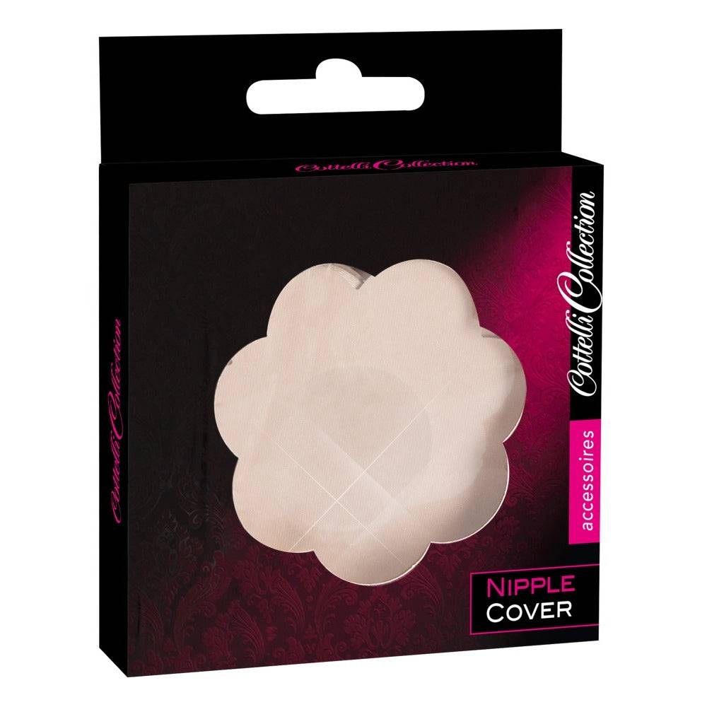 Cottelli Collection six pairs of nude breast nipple covers displayed on a neutral background.
