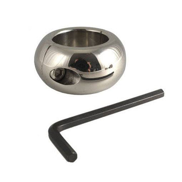 Rimba stainless steel donut stretcher, 3cm, showcasing sleek design and durable material for comfortable use.