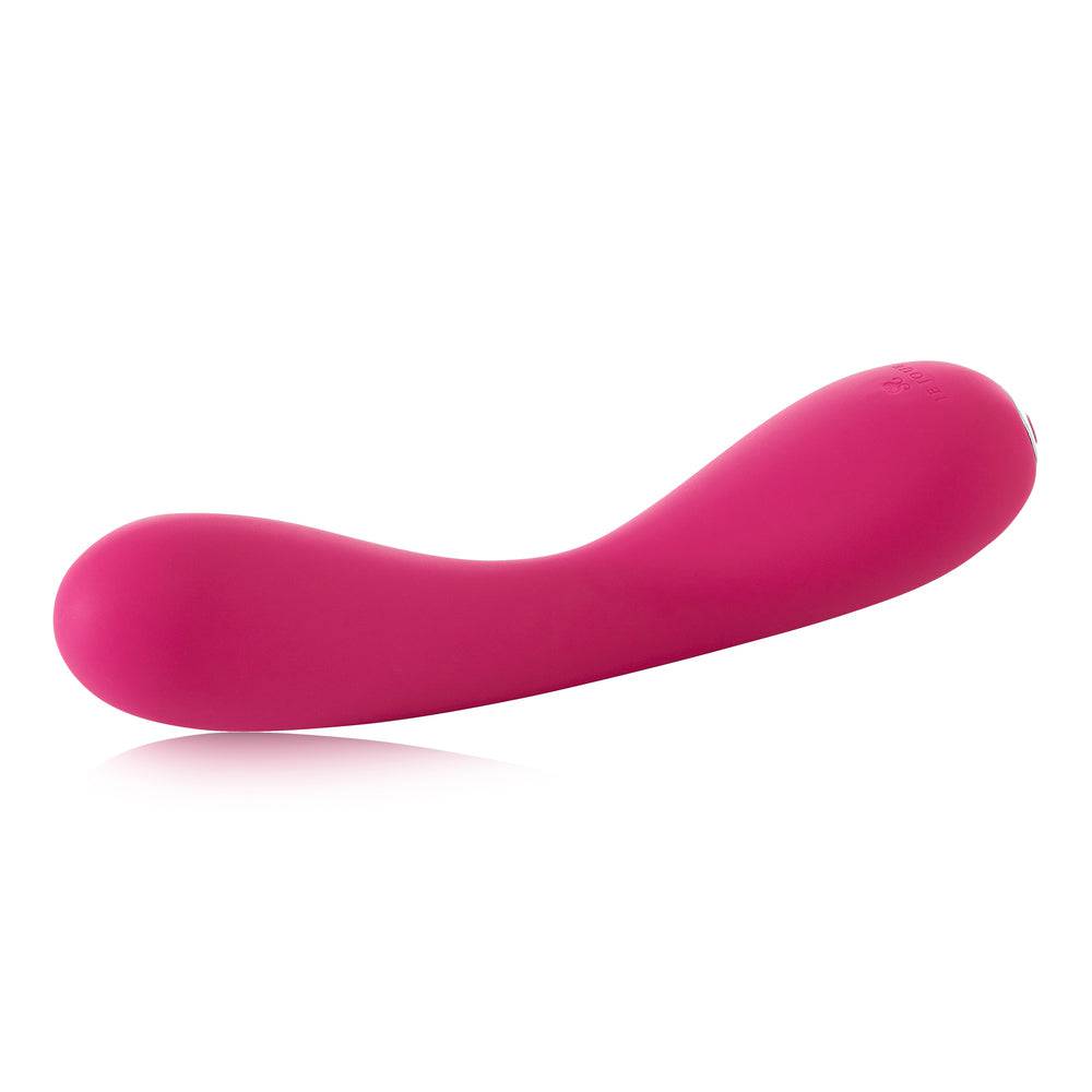 Je Joue Uma G-Spot vibrator in fuchsia, showcasing its sleek design and curved shape for targeted stimulation.
