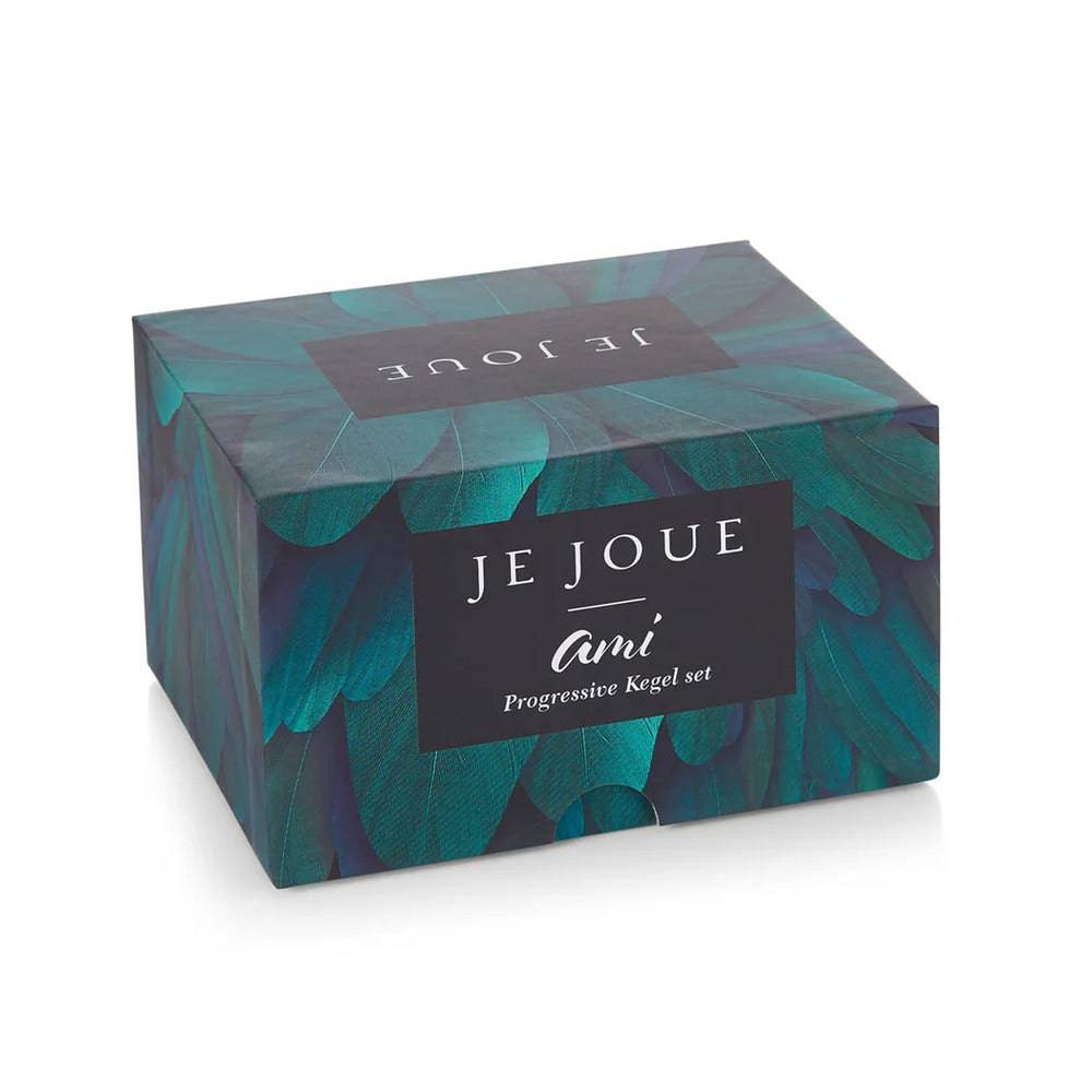 Je Joue Ami Kegel balls in lilac, showcasing their smooth design and ergonomic shape for pelvic floor training.
