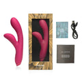 Fuchsia Je Joue Juno Sleek G-Spot vibrator showcasing its smooth design and ergonomic shape.